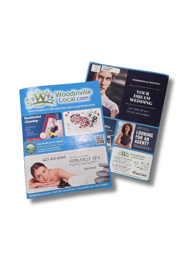 Woodinville Local Mailer Mockup
